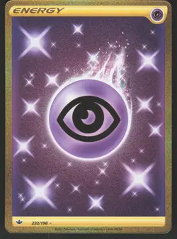 Psychic Energy 232/198 Secret Rare Pokemon TCG Chilling Reign NM - Image 1