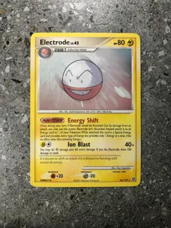 Pokemon TCG Cards Electrode 26/132 Secret Wonders Rare NM - Image 1