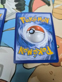 Pokemon Mimikyu Munkidori Trick or Trade Cosmos Holo Print Line Errors + Swirls - Image 4