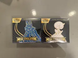 Pokemon Mega Evolution (ME01) Elite Trainer Box ETB Set of 2 New Sealed - Image 1