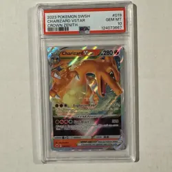 Charizard VSTAR 019/159 Holo Crown Zenith - Pokemon TCG PSA 10 Gem Mint - Image 1