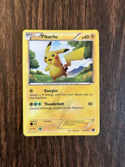 2011 Pokemon B&W Pikachu #115/114 - Image 1