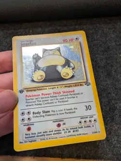 1st Edition Snorlax Jungle 11/64 Holo Unlimited Holo Rare - Pokemon TCG - Image 4