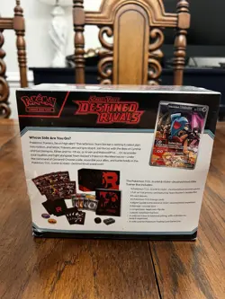 Pokemon TCG Scarlet & Violet: Destined Rivals Elite Trainer Box ETB New / Sealed - Image 2