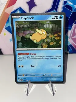 Pokemon TCG Psyduck 007 Me: Mega Evolution Promo Holo - NM - Image 1