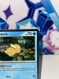 Pokemon TCG Psyduck 007 Me: Mega Evolution Promo Holo - NM - Image 4