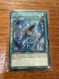 Majesty with Eyes of Blue - LCKC-EN031 - NM - Secret Rare - Unlimited - Yugioh - Image 1