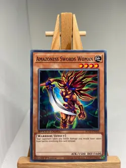 Amazoness Swords Woman - 1st Edition SGX3-END02 - NM - YuGiOh - Image 1