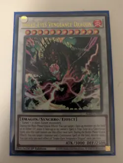ALIN-EN040 Snake-Eyes Vengeance Dragon Ultra Rare 1st Ed YuGiOh - Image 1