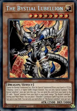 The Bystial Lubellion - Prismatic Secret Rare 1st Ed. MP23-EN160 - NM - YuGiOh - Image 1