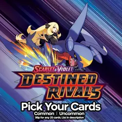 Pokemon TCG Destined Rivals Singles - Pick 25/50/100 Cards / Bulk / Commons - NM - Image 1