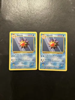 Pokemon TCG Starmie Base Set Card 64/102 Regular NM - Image 3