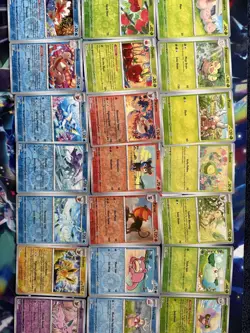 COMPLETE Pokemon Prismatic Evolutions Reverse Holo Bundle Cards English - Image 2