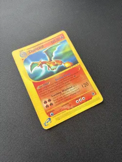 Pokemon Card Expedition Base Set E Series Charizard 40/165 WOTC - Image 3