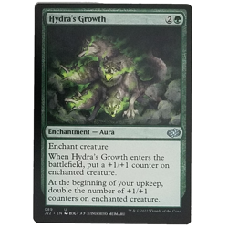 x1 Hydra's Growth J22 MTG M/NM Uncommon Green Enchantment Aura Jumpstart 2022 - Image 1