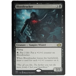 x1 Bloodtracker J22 MTG M/NM Black Rare Creature Vampire Wizard Jumpstart 2022 - Image 1