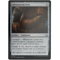 x1 Adventuring Gear FDN MTG M/NM Uncommon Colorless Artifact Equipment TCG CCG - Image 1