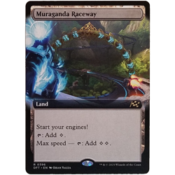 x1 Muraganda Raceway Extended Art MTG DFT M/NM Colorless Land Atherdrift TCG CCG - Image 1