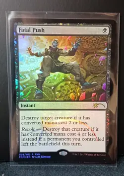 MTG - FATAL PUSH (foil) - FRIDAY NIGHT MAGIC PROMO - MAGIC THE GATHERING - Image 1