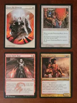 4x Boros Heroic Card Bundle Lot Magic Gathering MtG Commander EDH Anax Cymede - Image 1