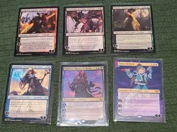 MTG Planeswalker x6 Tezzeret Master of metal(FOIL)Space Beleren/Ob Nixilis the H - Image 1