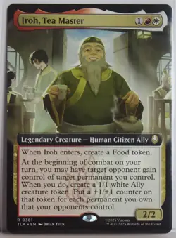 Iroh, Tea Master [New, Near Mint] Extended {Avatar MTG} - Image 1