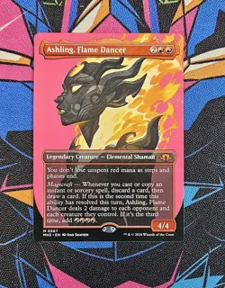 Ashling Flame Dancer NM Borderless MTG Modern Horizons 3 MH3 Unplayed Magic - Image 1