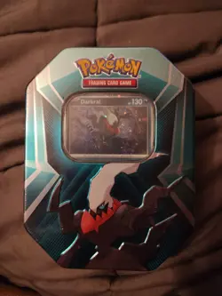 Pokemon TCG: Darkrai Triple Whammy Collector's Tin-BRAND NEW-FACTORY SEALED - Image 1