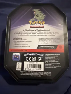 Pokemon TCG: Trading Card Game Brand New Factory Sealed Tyranitar Tin - Image 2