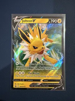 Pokemon TCG Lot Of 3 Jolteon V, Flareon V, Vaporeon V SWSH Promo NM Condition - Image 3