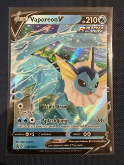 Pokemon TCG Lot Of 3 Jolteon V, Flareon V, Vaporeon V SWSH Promo NM Condition - Image 5