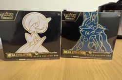 Pokemon TCG Mega Evolution Pokemon Center Elite Trainer Box x2 New & Sealed Set - Image 1