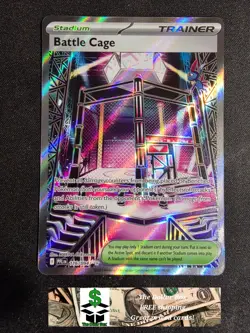 Pokemon Phantasmal Flames Battle Cage REVERSE HOLO #116/094 - Image 1