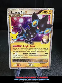 Luxray lv.X 109/111, Celebrations, Pokemon, NM - Image 1