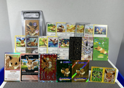 Pokemon Lot of Cards and Stickers All Eevee #133 Eevee Only Pokemon Lot of 21 - Image 1