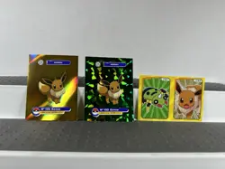 Pokemon Lot of Cards and Stickers All Eevee #133 Eevee Only Pokemon Lot of 21 - Image 4