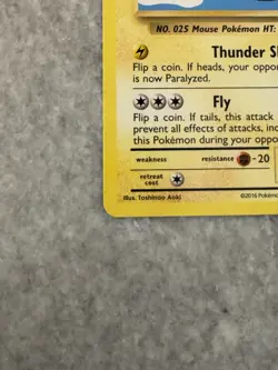 Pokemon TCG Flying Pikachu Secret Rare XY Evolutions 110/108 NM/MINT - Image 2