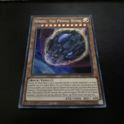 Nibiru, the Primal Being RA01-EN015 Secret Rare Yugioh Card 1st Edition Mint - Image 1