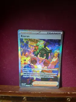 Pokemon TCG Kieran Sir 218/167SV06: Twilight Masquerade Holo Card - Image 3