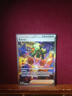 Pokemon TCG Kieran Sir 218/167SV06: Twilight Masquerade Holo Card - Image 4