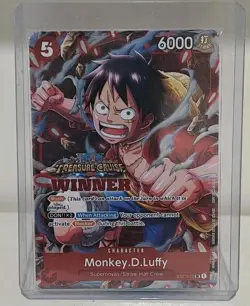 Monkey D Luffy St01 012 Winner Treasure Cruise One Piece Card Game - Image 1