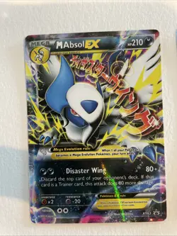 Pair of Pokemon Cards: Mega Absol EX & VStar Lucario VSTAR - Image 2