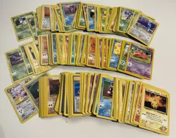 300+ VINTAGE COMMON, UNCOMMON, & RARE POKEMON CARDS UNGRADED - Image 1