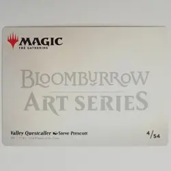 x1 Valley Questcaller Art Card Bloomburrow M/NM Steve Prescott MTG BLB TCG - Image 2