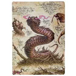 x1 Rottenmouth Viper Art Card Bloomburrow M/NM Filip Burburan MTG BLB TCG - Image 1