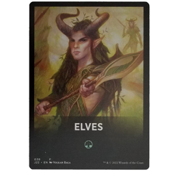 x1 Elves Theme Card Jumpstart 2022 Green 038 J22 MTG M/NM - Image 1