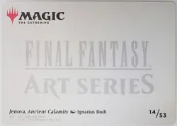 x1 Jenova, Ancient Calamity Art Card 14/53 FIN MTG M/NM Final Fantasy Art Series - Image 2