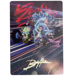 x1 Midnight Mangler Gold Stamp Art Card MTG M/NM 38/54 Aetherdrift Art Series - Image 1