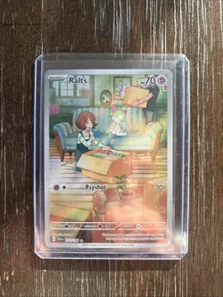 Pokemon TCG Ralts Scarlet & Violet Holo Illustration Rare Card 211/198 Base Set - Image 1