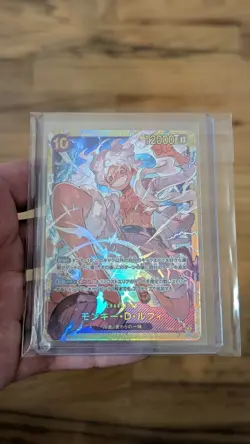 Monkey D Luffy OP05-119 SEC ONE PIECE Card Game OP-05 JPN TCG PRB01 - Image 1
